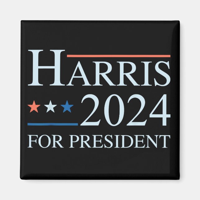 Imã Kamala Harris 2024 Para Presidente (Frente)