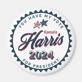 Imã Kamala Harris 2024 | Tem o meu voto grande