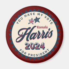 Imã Kamala Harris 2024 | Tem o meu voto grande