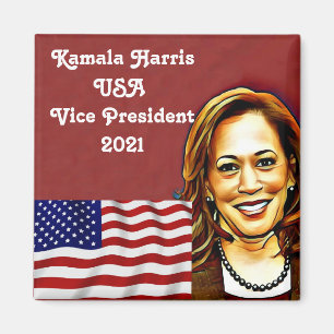 Imã Kamala Harris 46º Vice-Presidentes