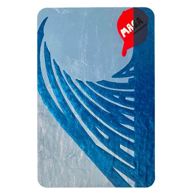 Ímã Kamala (Harris) Blue Wave Magnet (Vertical)