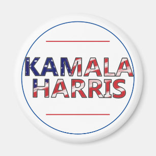 Imã Kamala Harris Em Bandeiras