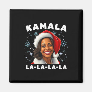 Imã Kamala Harris engraçado 2024 Natal Vírgula La Home