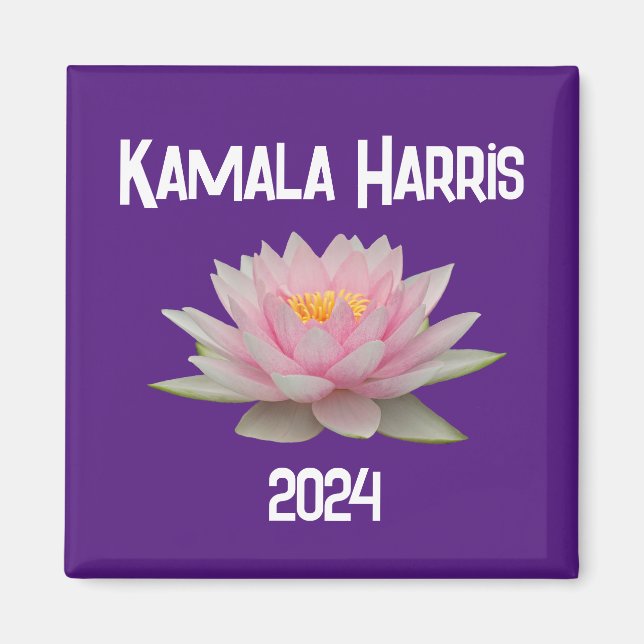 Imã Kamala Harris Lotus 2024 (Frente)