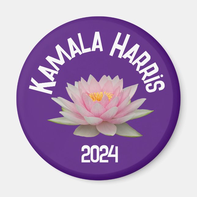 Imã Kamala Harris Lotus 2024 (Frente)