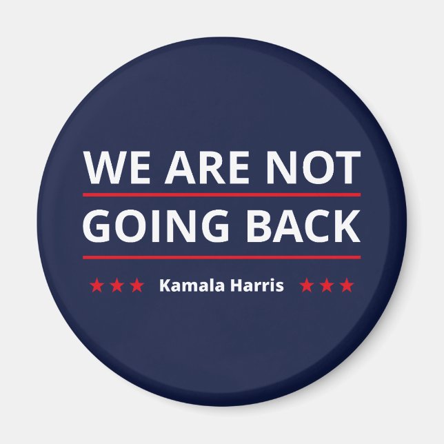 Imã Kamala Harris - Não Voltaremos A II (Frente)
