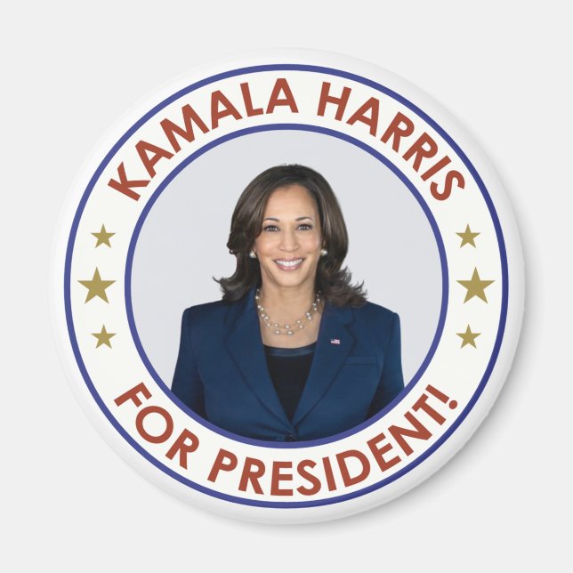 IMÃ KAMALA HARRIS PARA O PRESIDENTE! (Frente)