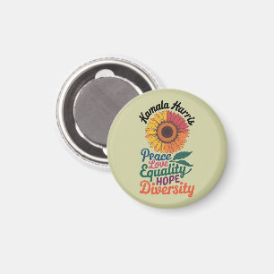 Imã Kamala Harris Paz Amor Igualdade Esperança Diversi