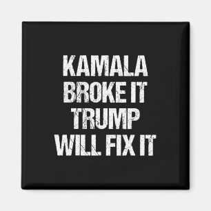 Imã Kamala Harris Quebrou, Trump Vai Consertar