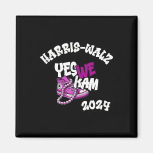 Imã Kamala Harris Tim W 2024 sim Kam Purple White T