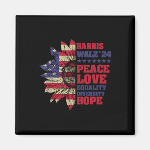 Imã Kamala Harris Tim Walz 2024 Peace Lgbt Harris Walz