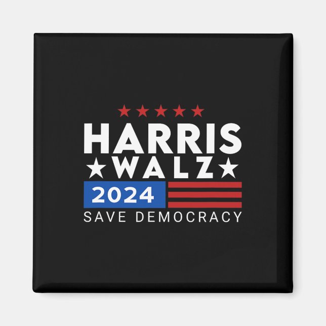 Imã Kamala Harris Tim WAlzheimer V.p Vice-Presidente 4 (Frente)