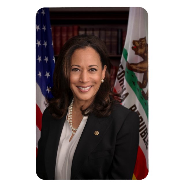 Ímã Kamala Harris Vice-Presidente dos EUA, Biden 2024 (Vertical)