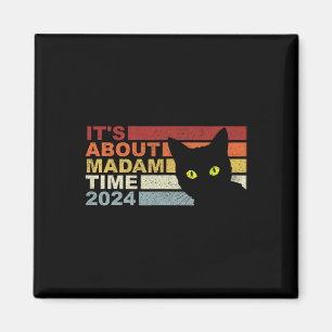 Imã Kamala Harris W Cat 2024 É Sobre Madam Time Pre