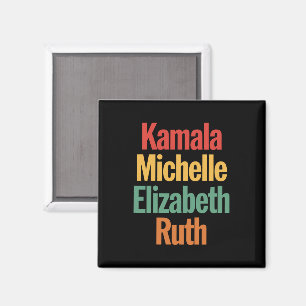 Imã Kamala Michelle Elizabeth Ruth Feminista Política