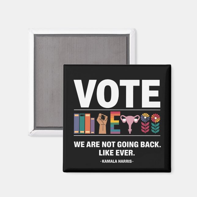 Imã Kamala Não Voltamos Como Sempre Feminista (Front/Back)