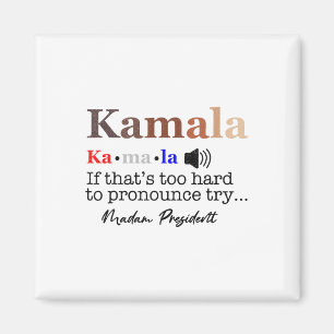 Imã Kamala, se é Duro de Pronunciar Tente Madame Pre