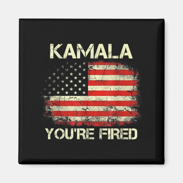 Imã Kamala You're Fired Funny Anti Kamala Harris Elect (Frente)