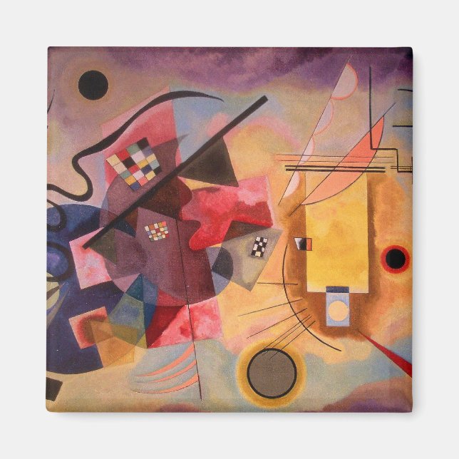 Imã Kandinsky Abstrato art (Frente)