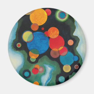 Imã Kandinsky Deepened Impulse Abstract Oil on Canvas