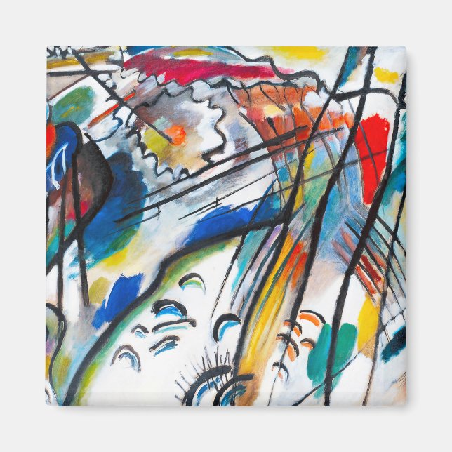 Imã Kandinsky Improvisation 28 Magnet (Frente)