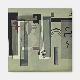 Imã Kandinsky - Reunião de Superfícies, abstrato art