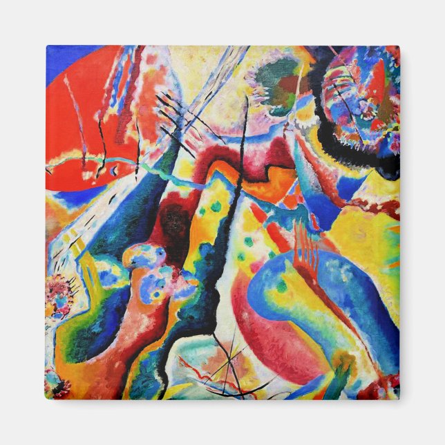 Imã Kandinsky - Tableau a la Tache Rouge (Frente)