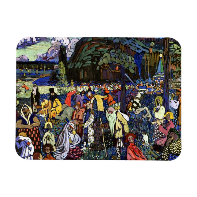 Ímã Kandinsky - Vida Colorida (Horizontal)