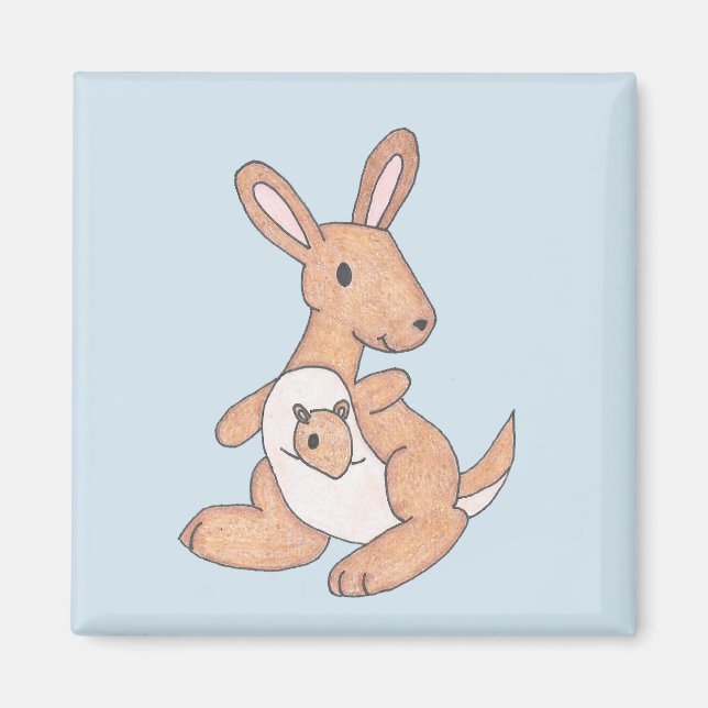 Imã Kangaroo & Joey (Frente)