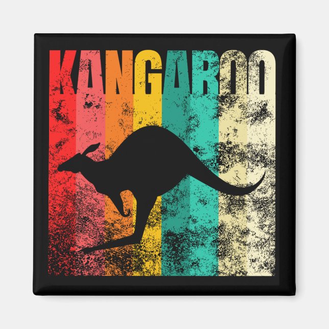 Imã Kangaroo Retro (Frente)
