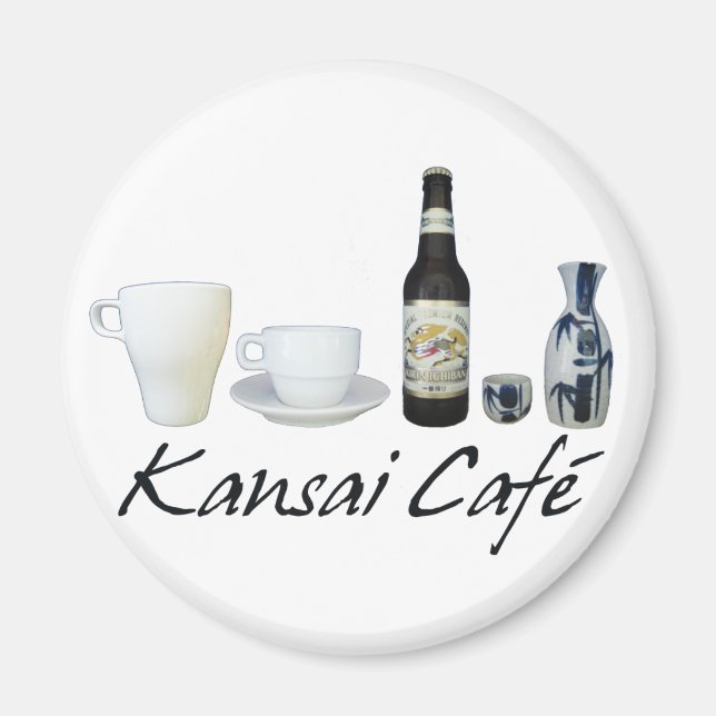 Imã Kansai Cafe - Magnet (Frente)