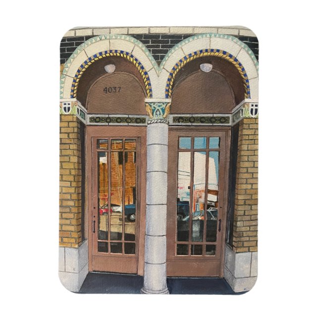 Ímã Kansas City Door (Vertical)