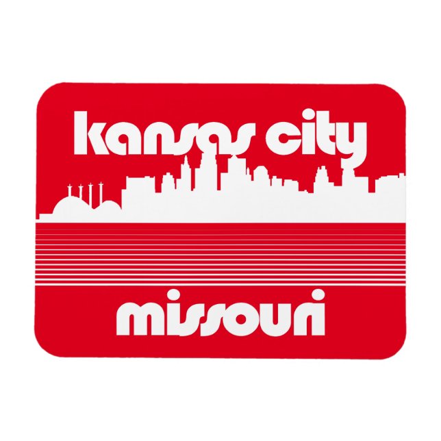 Ímã Kansas City Missouri (Horizontal)