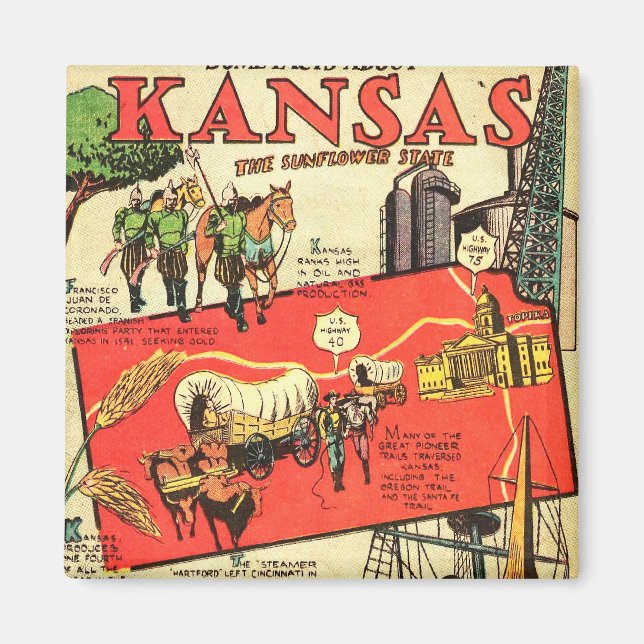 Imã Kansas, Estado de Girassol (Frente)