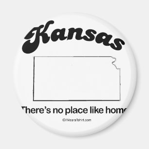 Imã KANSAS - T-shirts e engrenagem "KANSAS STATE MOTTO