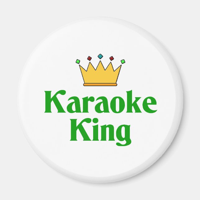 Imã Karaoke King (Frente)