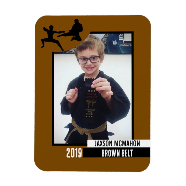 Ímã Karate Belt Consegue Fotografia Flexível (Vertical)