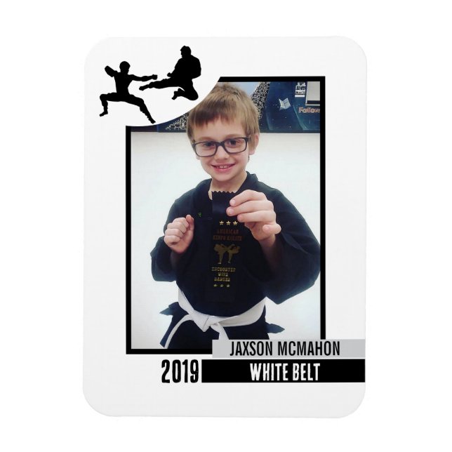 Ímã Karate Belt Consegue Fotografia Flexível (Vertical)