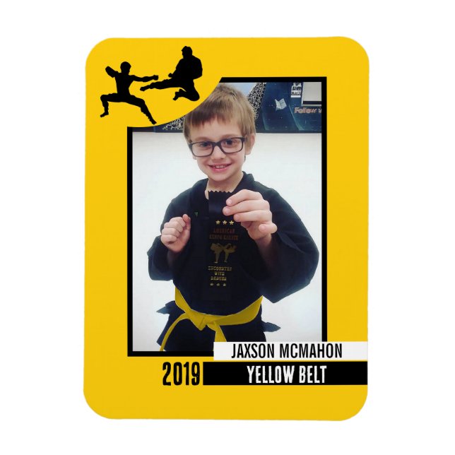 Ímã Karate Belt Consegue Fotografia Flexível (Vertical)