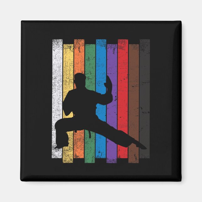 Imã Karate Belt Rank Journey (Frente)