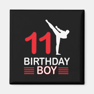 Imã Karate Birthday Tee Boy Gift Kids Taekwondo 3