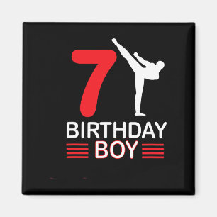 Imã Karate Birthday Tee Boy Gift Kids Taekwondo 5