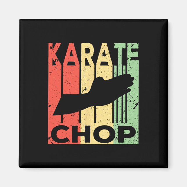 Imã Karate Chop Vintage  (Frente)