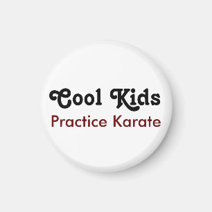 Imã Karate de treino para crianças legal