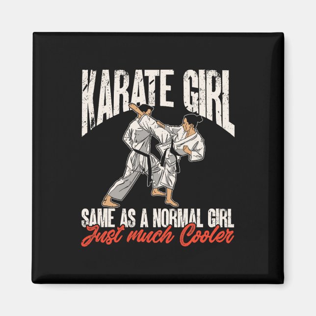 Imã Karate Garota Igual A Garota Normal (Frente)