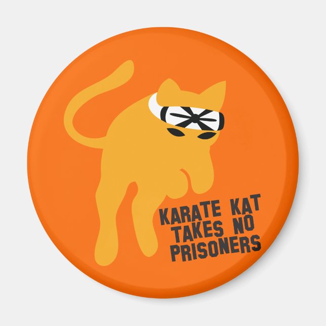 Imã Karate KAT (gato) não leva prisioneiros (Frente)