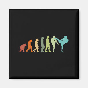 Imã Karate Kung-Fu Evolução Kickboxer Muay Thai MMA