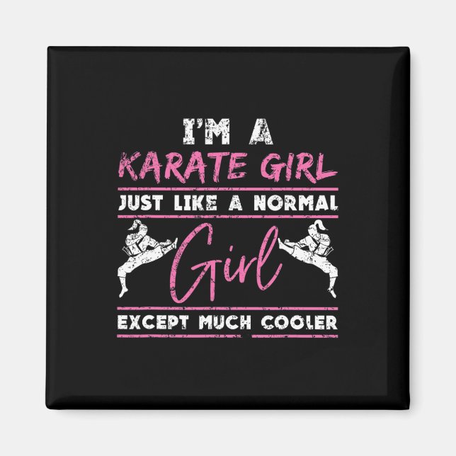 Imã Karate Lover Athlete Mulheres Presentes Karate (Frente)