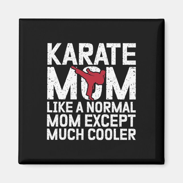 Imã Karate Mãe Como Uma Mãe Normal, Exceto Muito Mais  (Frente)