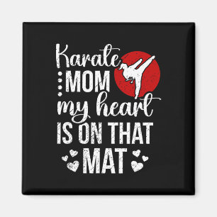 Imã Karate Mãe Meu Coração Está Naquela Mãe Karate